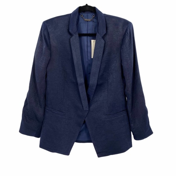 NEW Capulet x Revolve Notch Collar Blue Blazer - Picture 15 of 15